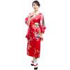 Cosplay Halloween Kimono Red Peacock Red [Clear Stone] Women's Women's
