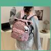 Cute Cat Paws Print Student Backpack With Laptop Pocket For School And Leisure