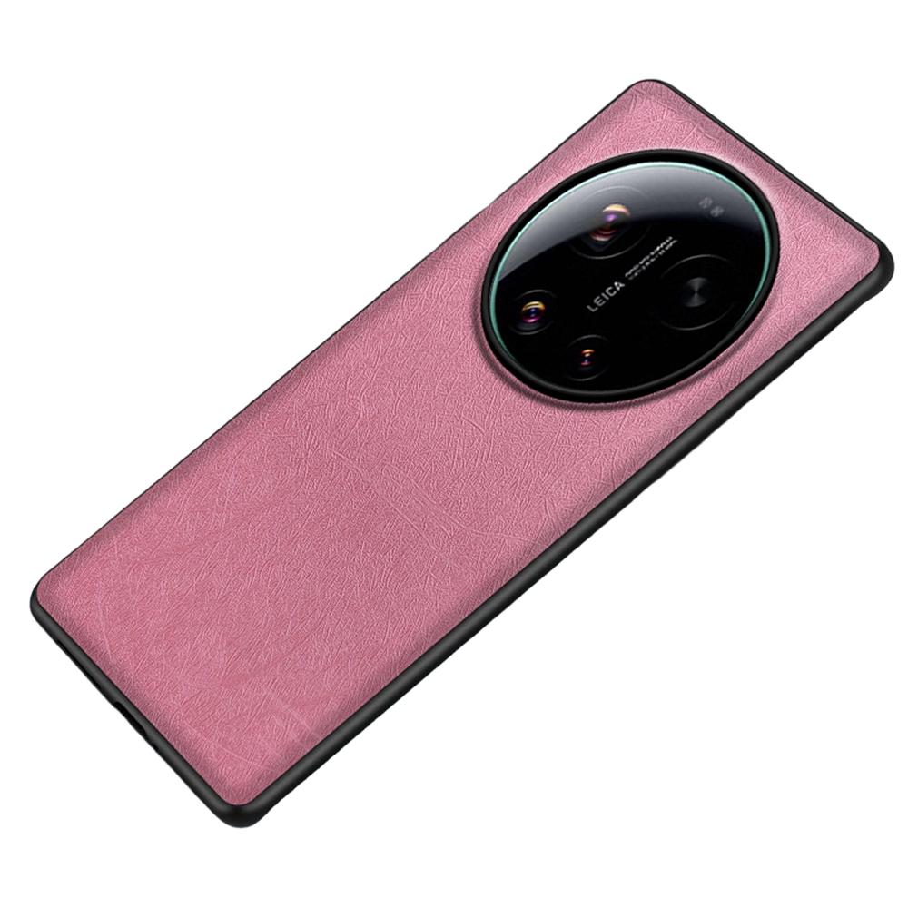 Для Xiaomi 17 Ultra 5G Чехол с шелковистой текстурой из ПУ-кожи, покрытый ПК ТПУ, Защитная задняя крышка телефона