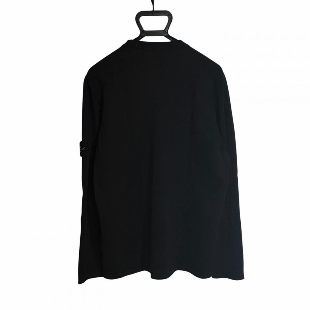 STONE ISLAND Легкий трикотаж Черный Мужской Размер XL Модель 801553289
