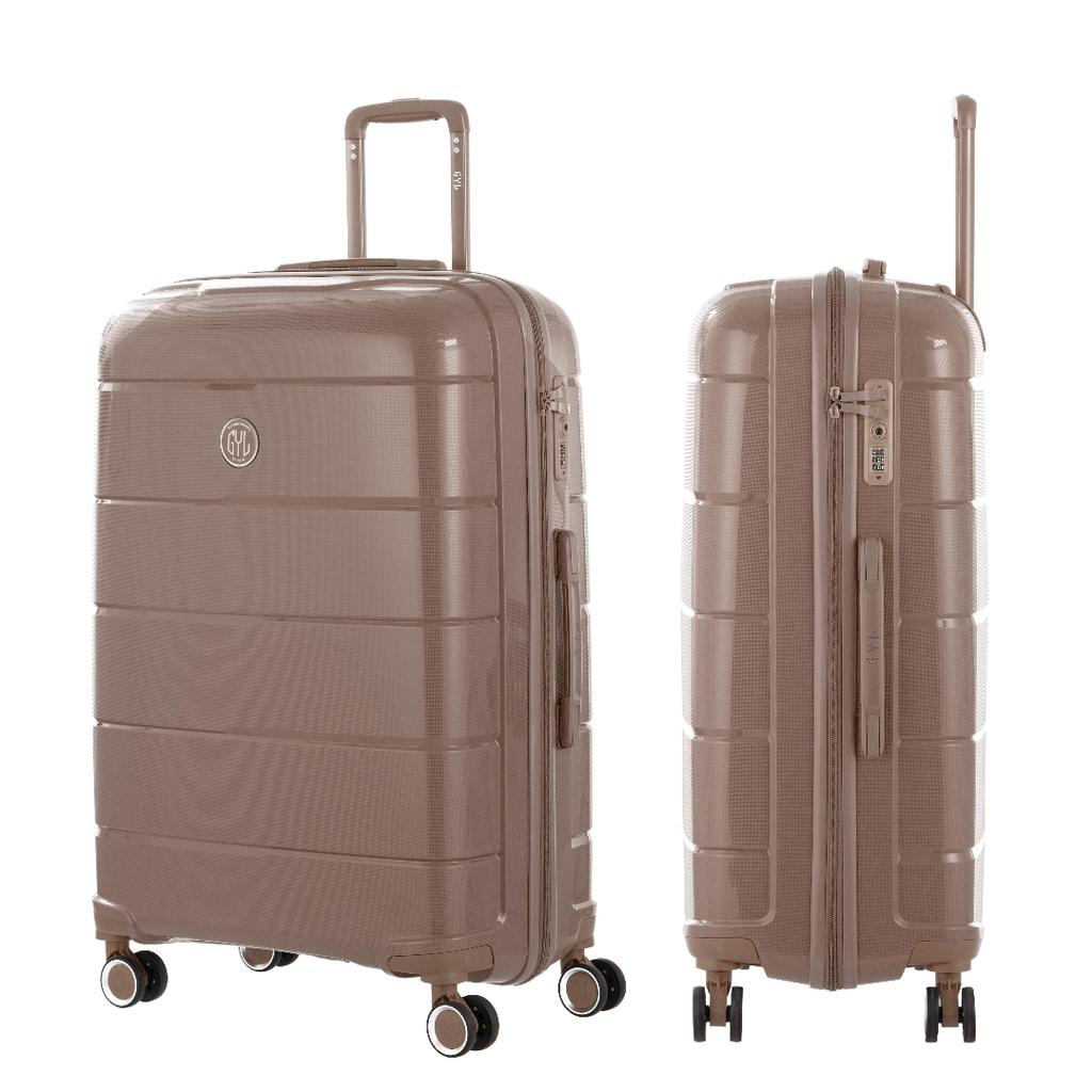 VALISE RIGIDE CHAMPAGNE CH3 GRANDE (TAILLE L)