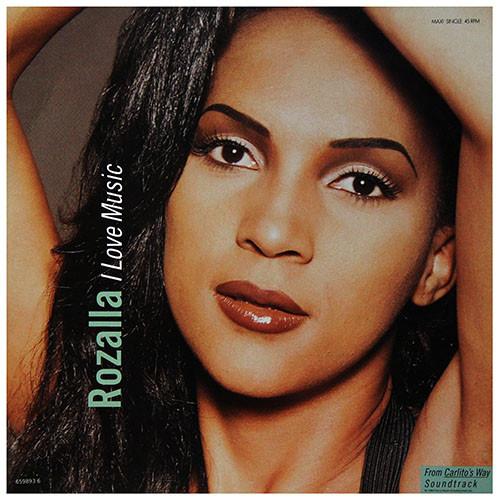 12-дюймовая пластинка ROZALLA I Love Music 6598936 Epic 1994 Испания Танцевальная Электроника Б/у