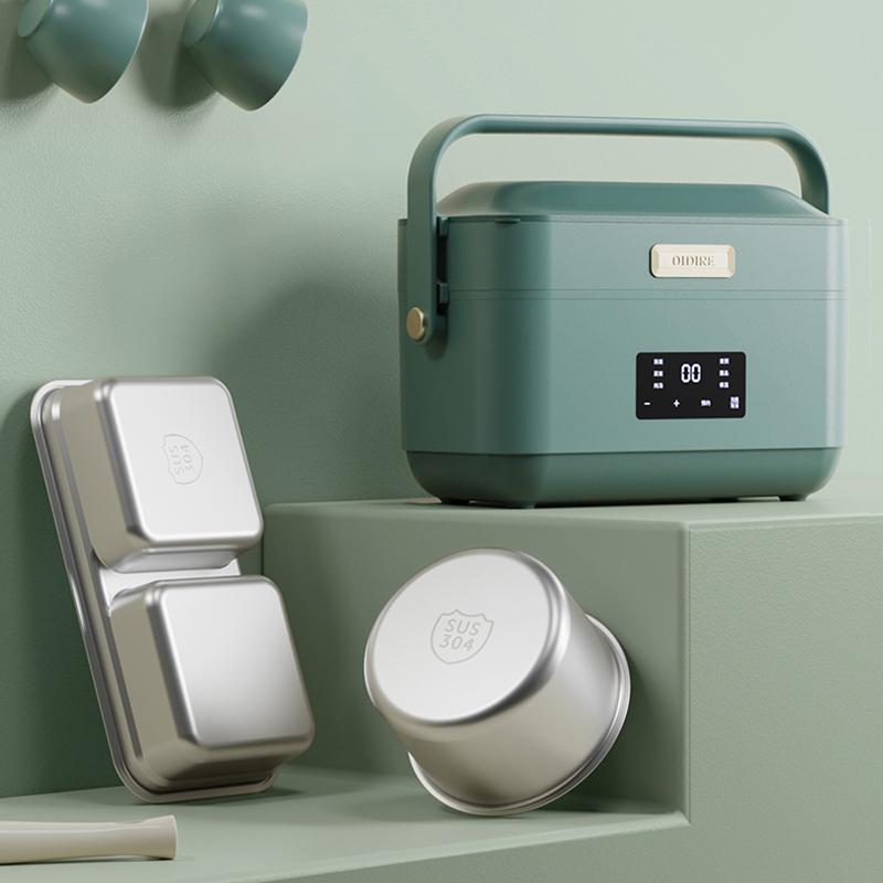 1.4L портативный электрический ланч-бокс многофункциональный электрический рисоварка быстроразогреваемый контейнер для еды дорожный ланч-бокс с пароваркой для яиц