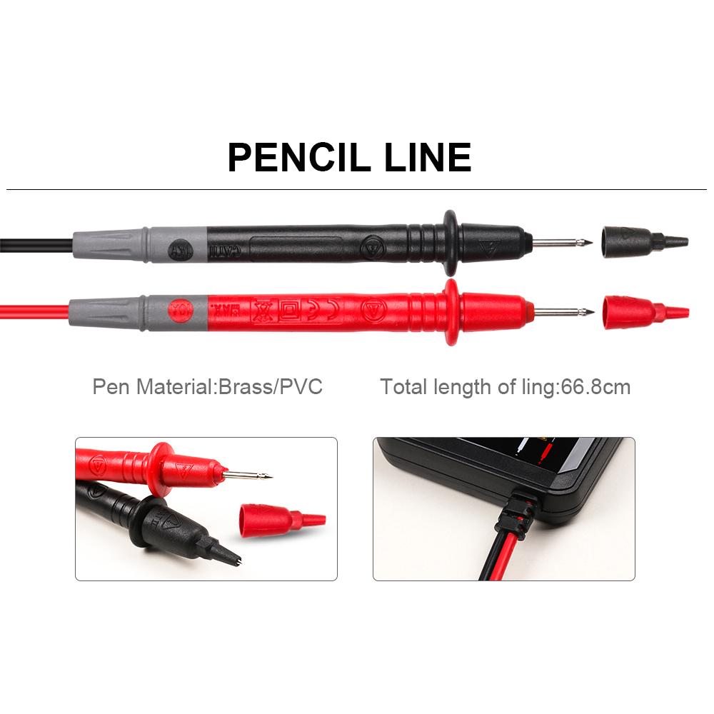 Kkmoon KKM126 4,7-дюймовый сенсорный экран Ультратонкий мультиметр Измеритель напряжения и емкости