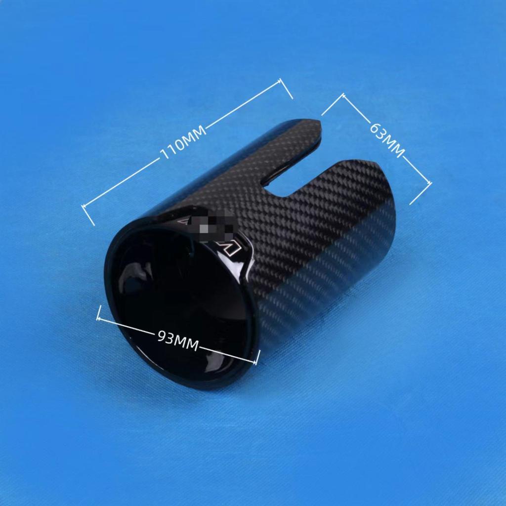 Модификация выхлопной насадки BMW M2/M3/M4 Титан Черный и Синий Углеволокно