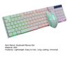 Gaming Keyboard Mouse Set No Driver Required Ergonomic Design DPI Adjustable Laptop Computer Wired Keyboard Mouse