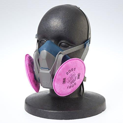 Фильтрующий материал 3M 2091 1 пара розовый 2091 OHSP