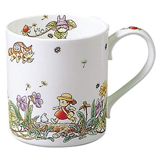 Кружка Noritake 400 мл Мой сосед Тоторо Змея Клубничное издание Безопасна для микроволновой печи 1 шт. Костяной фарфор T97265 4660-3