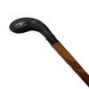 Handmade Black Brass Handle Walking Stick 3 Fold Cane