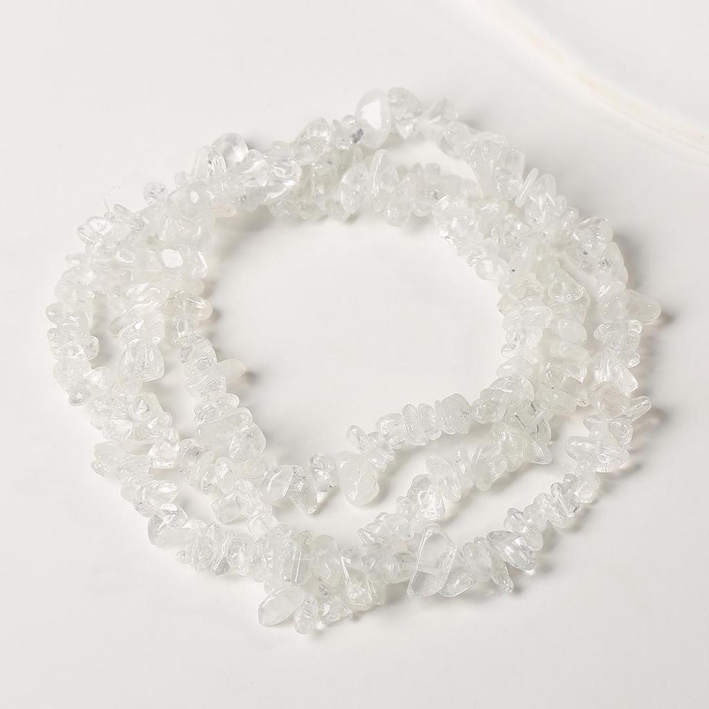 Ожерелье из натурального аметиста, 80 см - Полированные, Неправильные полоски для изготовления украшений и браслетов своими руками