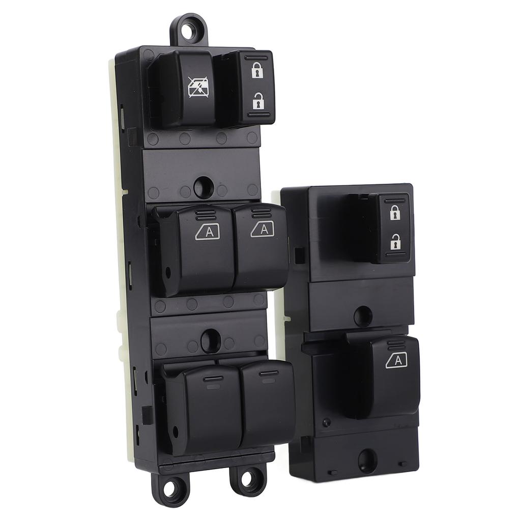 Master Power Window Switch 25401ZL10A 25411ZP80A Front Left and Right Side for Pathfinder 2007 2012 Left Hand Drive