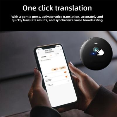 B03B-AI 102 Интеллектуальный мобильный помощник с ИИ 50 языков Bluetooth голосовой переводчик Аудио Распознавание фото Перевод