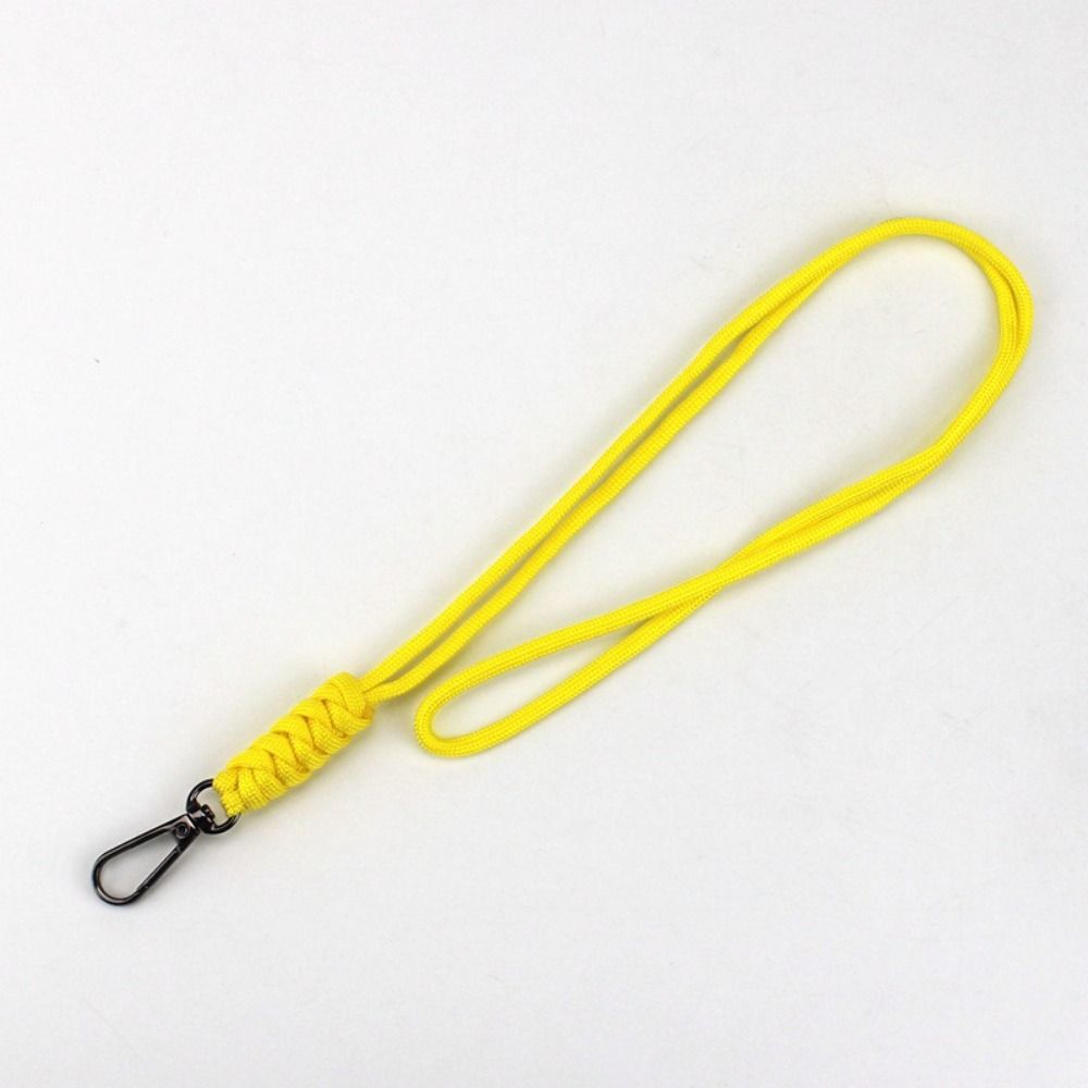 48cm Paracord Keychain Lanyard 11 Styles Emergency Survival Keyring Neck Hanging Rope Outdoor Tool