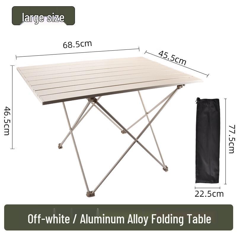 Lightweight Portable Aluminum Folding Camping Table