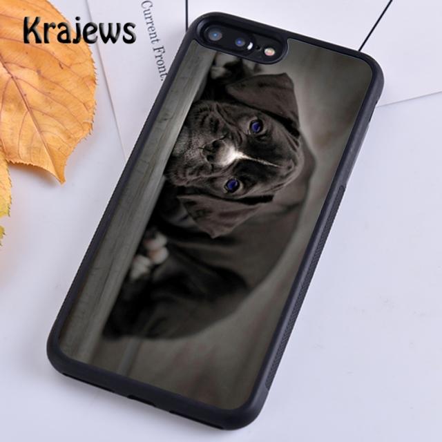 Krajews Cute Boxer Dog Puppy TPU For iPhone 17 Air 16 Phone Case Cover 15 14 plus 12 pro max coque Shell Fundas