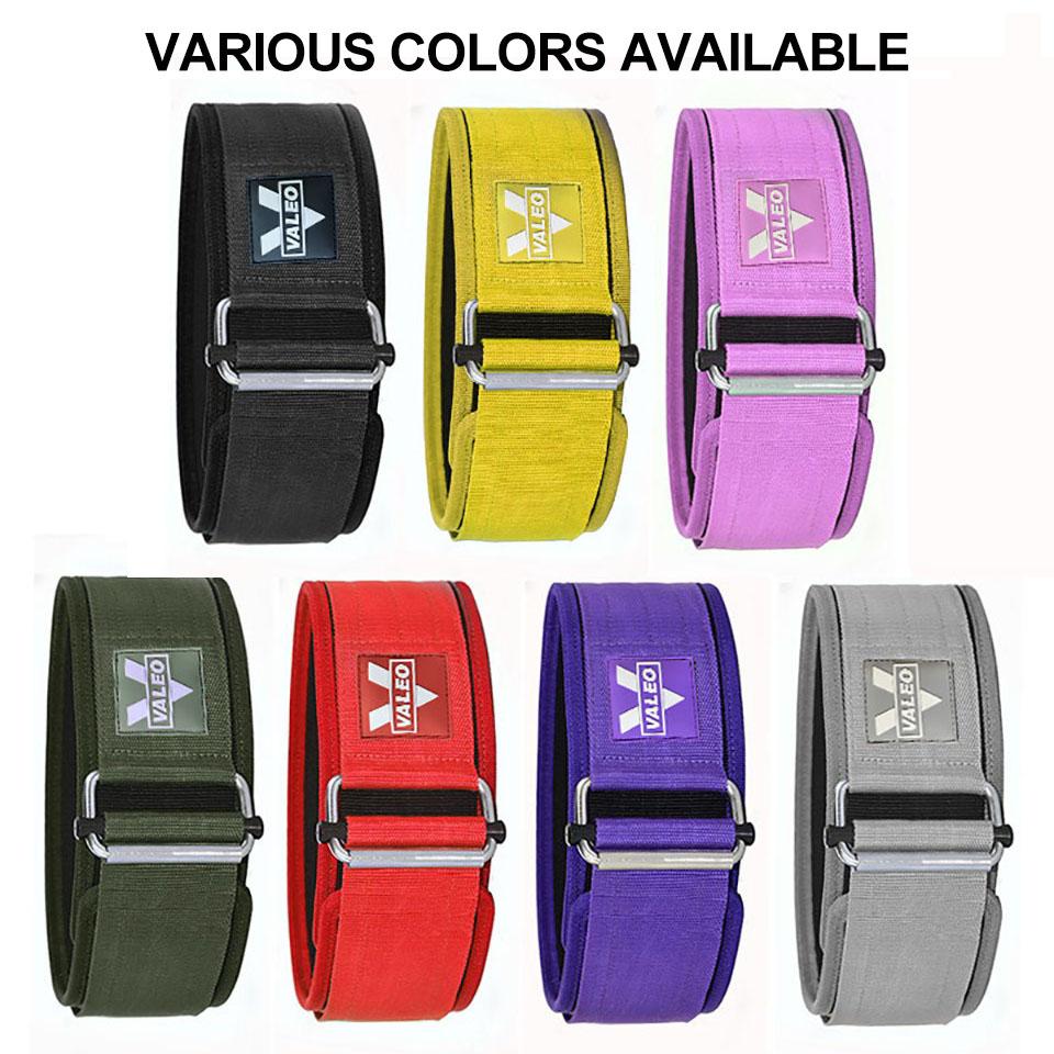 Gobygo Fitness Weightlifting Belt Squat Pull-Up Adjustable Lumbar Support Metal Buckle Cross Training Gym Strength Lifting