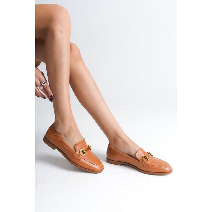 Женская повседневная обувь из натуральной кожи Мокасины