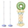 Adjustable Balloon Column Arch Transparent Balloons Stand Holder Home Decor