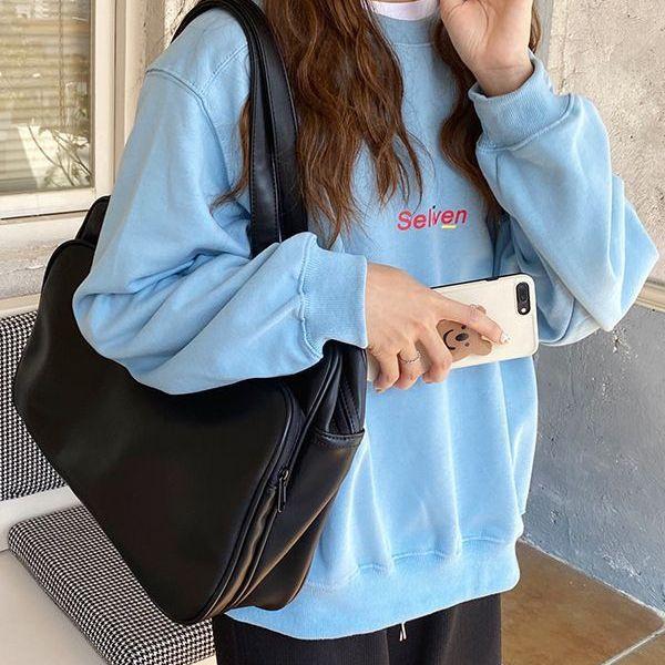 Briefcase Bag Female Akihigashio Niche Tote Bag for Business Trips High Appearance Level Bag