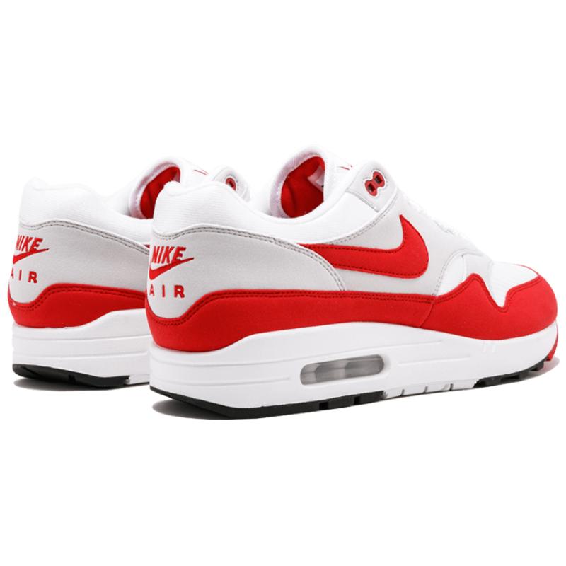 Nike Air Max 1 Anniversary Red 2017/2018 Restock Pair Sneakers Casual Shoes 908375-103