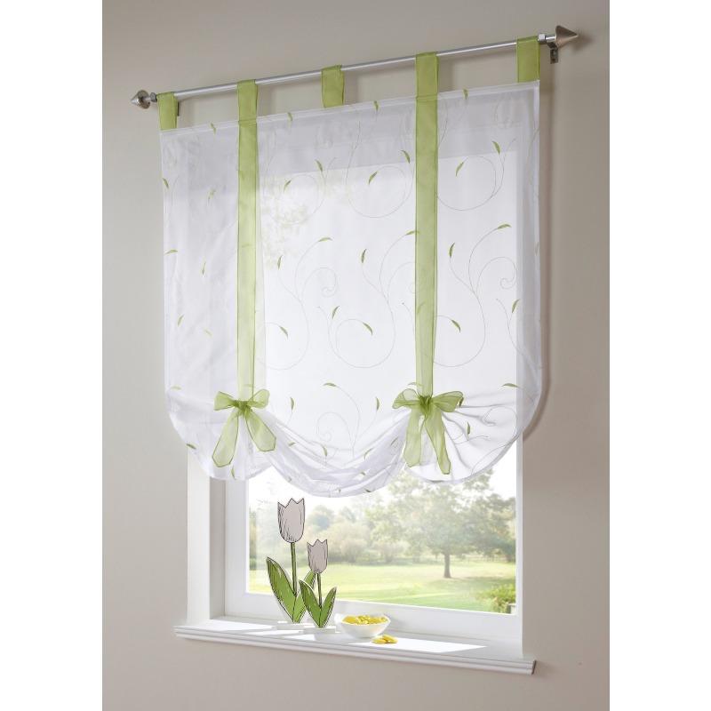 E-Commerce Can Customize Lifting And Lifting Curtains, Embroidered Roman Curtains, Lace, Simple Curtains, Streamer Window Screens
