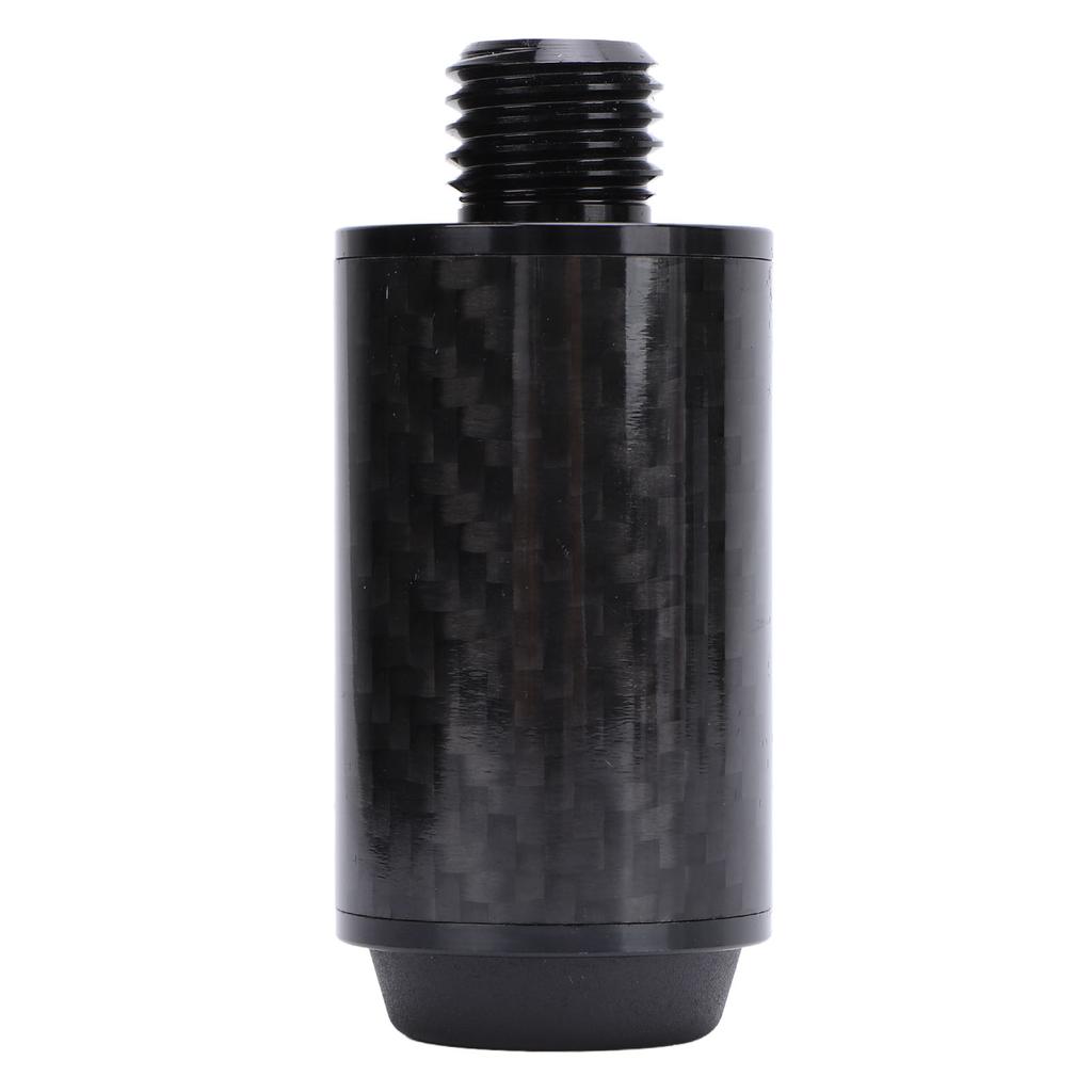 2 Inch Pool Cue Extension Carbon Fibre Billiard Cue Extender with Bumper for Universal Cue Accessories