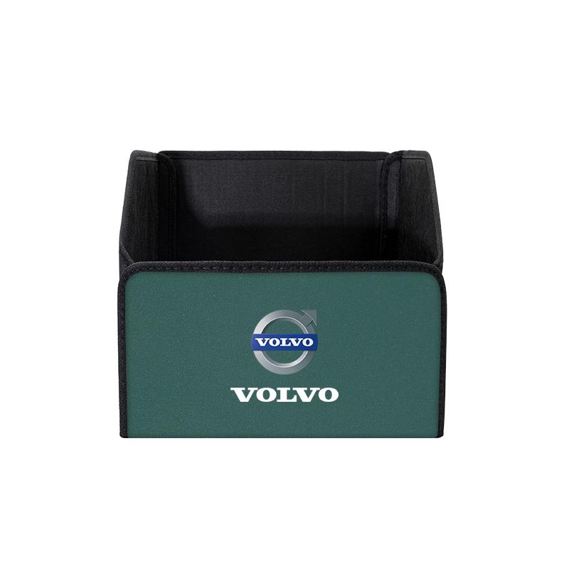 ktnbq3 Folding Car Trunk Organizer Box Auto Tools Storage Bag Stowing Tidying For Volvo XC60 XC90 S60 XC40 V40 V60 C30 V70 S90 T6 V90