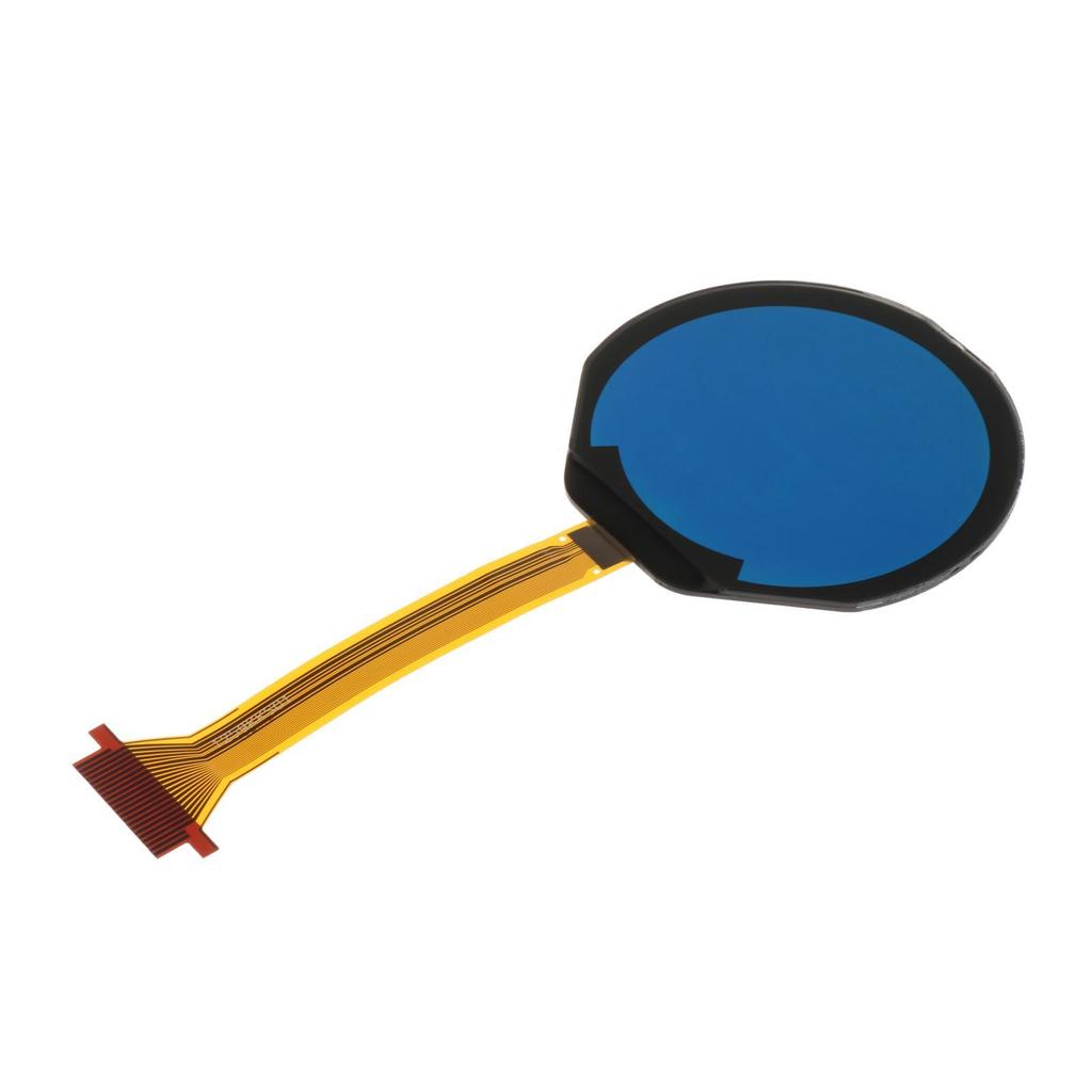 Car LCD Display Screen Car Easily Install with Ribbon Cable Gauge Cluster Repairing Accessory for Fiat 500 2008-2011