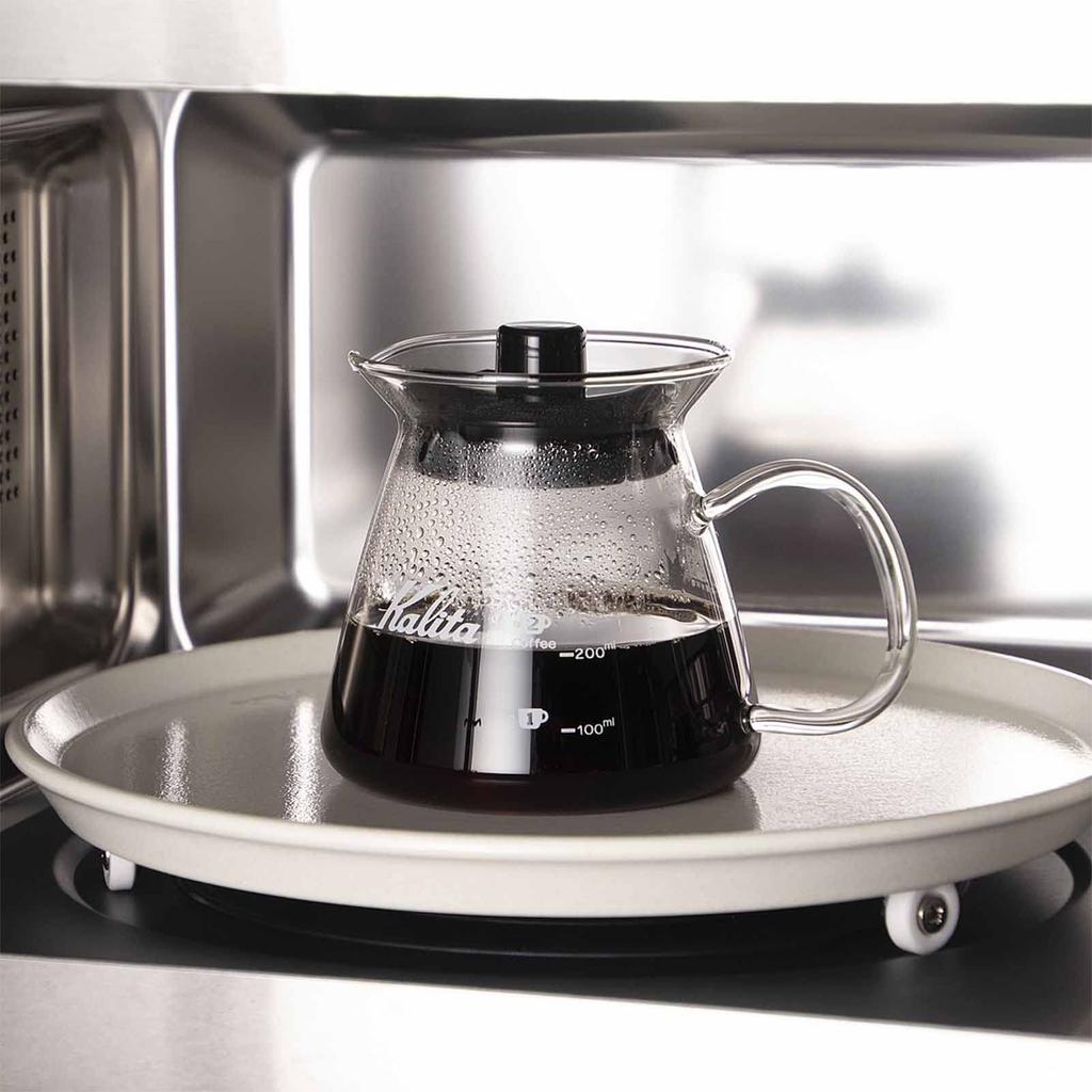 Kalita Кофейный сервиз, термостойкое стекло, 300 мл, на 1-2 персоны, G #31253, подходит для микроволновой печи, с функцией памяти