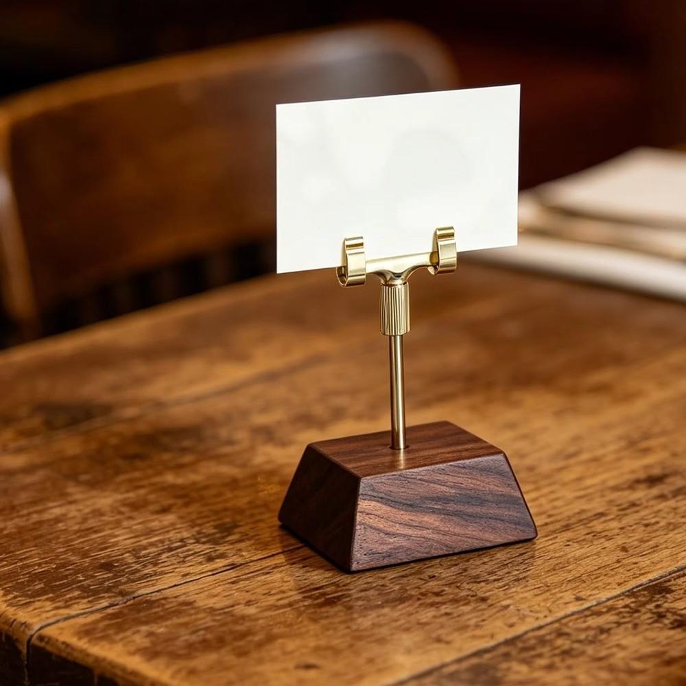Adjustable Table Sign Holder Metal Table Number Holder Durable Price Tag Display Stand Cafe