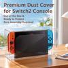 Акриловая пылезащитная крышка для док-станции игровой консоли Nintendo Switch/OLED, защитный чехол