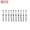 10 шт./кор., стоматологические фг-алмазные боры, боры для отбеливания зубов, супер грубые диа-боры 1,6 мм BR-31S