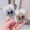 Autumn and Winter New Exquisite Color Brooch Elegant Suit Accessories Anti-light Premium Corsage