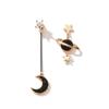 Black Brincos Planet Fashion  Accessories Drop Earrings Jewelry Dangle  Earrings Stud Earrings