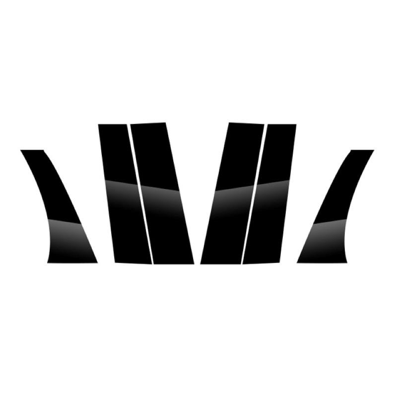 Высокое качество для Mitsubishi Outlander 2006-2012, полированная стойка, накладка на окно, колонка до н. э.