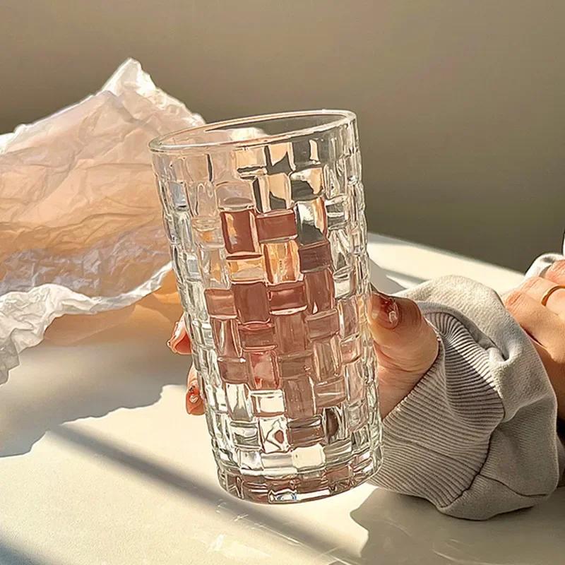 Nordic Whisky Crystal Cocktail Wine Drinking Glasses Bar Пиво Прозрачные Стаканы Для Воды Сока Чайные Чашки Бокал Для Шампанского Кофейная Кружка