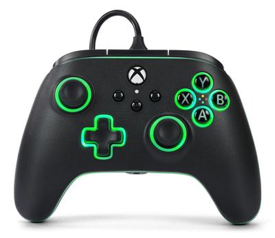 Год PowerA Lumectra Advantage Проводной контроллер Черный для Xbox Series PC Windows [2 Гарантия] - XS 10/11 (Официально лицензировано) XBGP0140-01