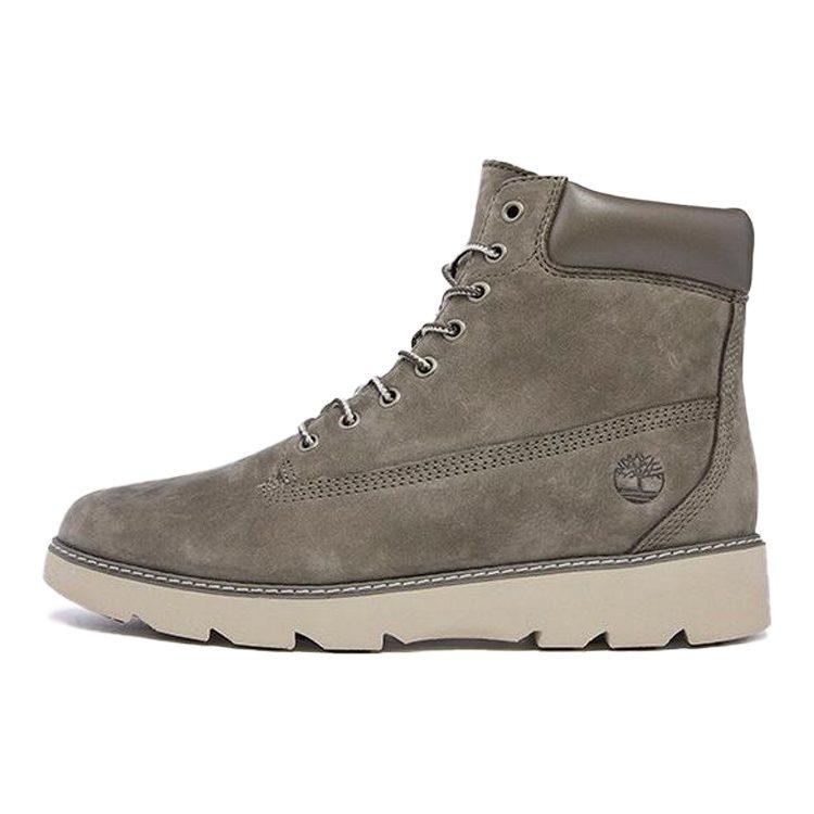 Timberland Женские ботинки Keeley Field 6 дюймов, широкая посадка, цвет 'Оливковый нубук' A1YEW