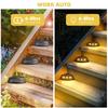 4PCS Solar Step Lamp Outdoor Home Garden Staircase Patio Lights Steps Walkway Lights Solar Lamp Outdoor LED Decorative Lights