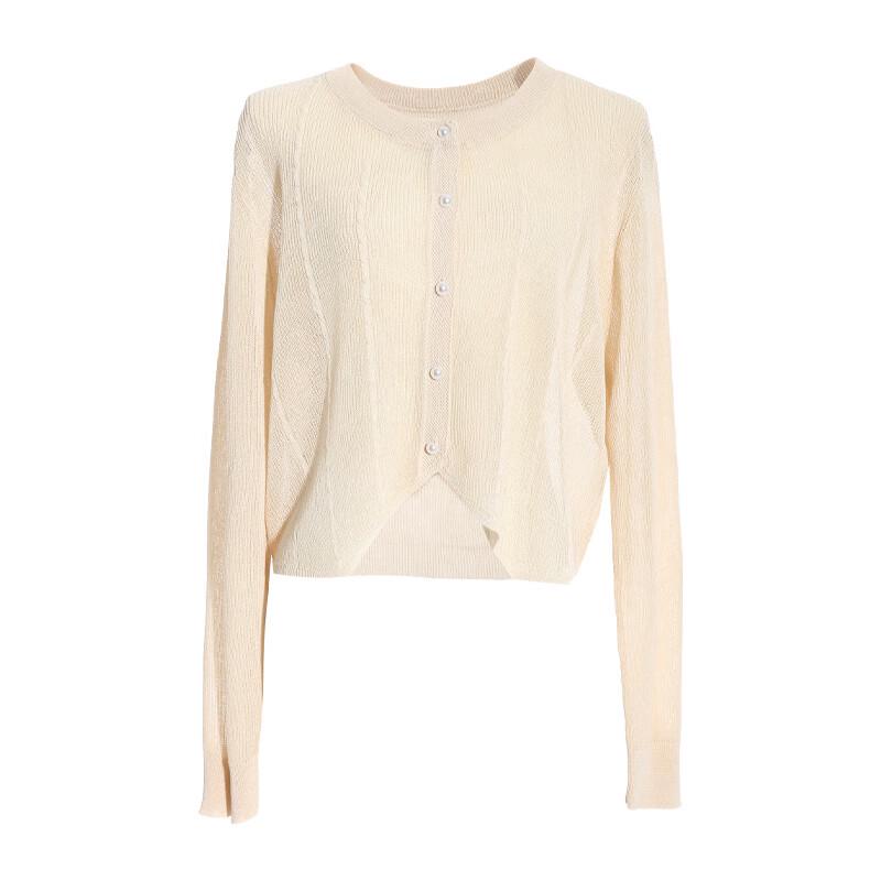 Tatu Women's Minimalist Thin Long-Sleeve Knit Top