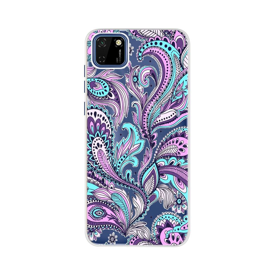 Чехол для Huawei Honor 9S Чехол 5.45" Силиконовый Расписной Мягкий ТПУ Чехол на Honor 9S 9 S S9 DUA-LX9 Защитный Бампер Задняя Крышка Телефона