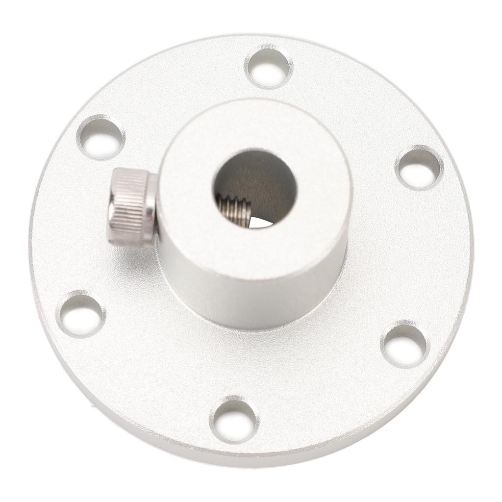 Flange Shaft Coupling 10mm Aluminum Stable Connection Hub Mounting Shaft Coupling for 14041 Wheels