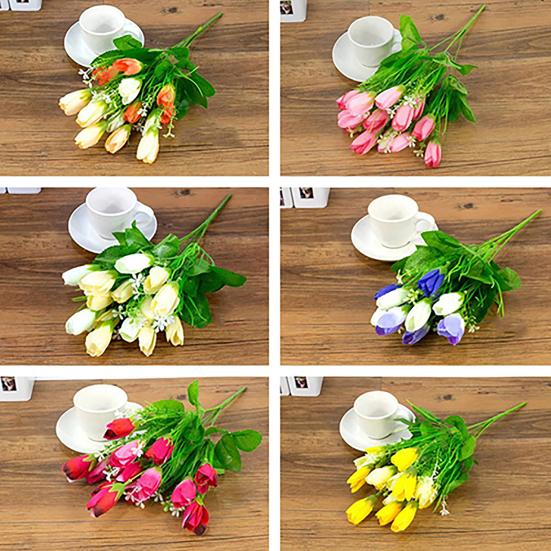 Прочный искусственный цветок, не требующий ухода, пластик, не выцветающий