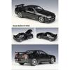 WELLY 1/24 Nissan Skyline GT-R R34 Сплав Масштабная Модель Автомобиля Модель Литой Металл Статическая Коллекция Детская Игрушечная Машина Транспортные Средства Подарки