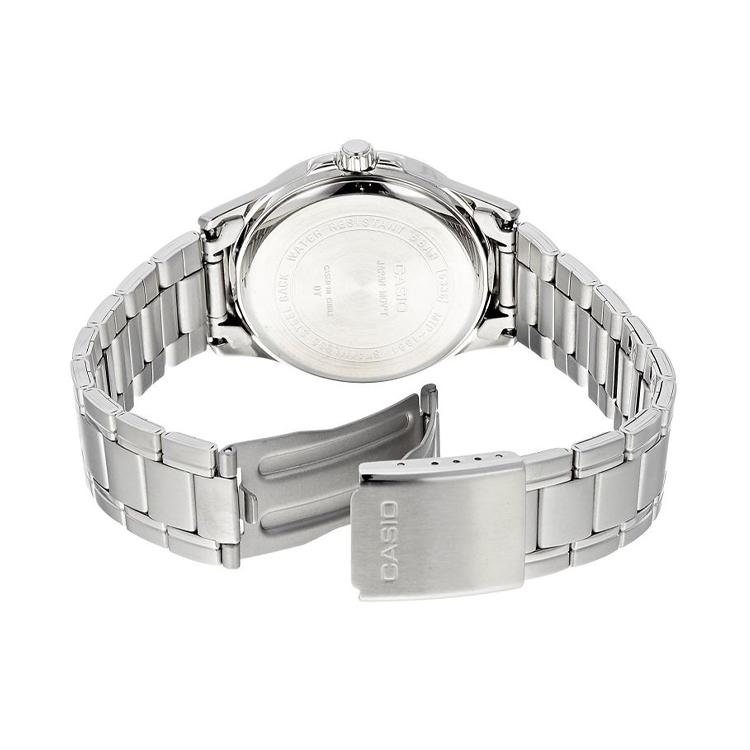 Casio Мужские часы стандартной серии Серебристые MTP-1381D-7AVDF