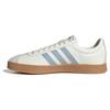 Унисекс кроссовки VL Court Classic Off White Wonder Blue кремовые золотисто-металлик JH5063