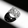 Arc Shape Hollow Design Scarf Clips Smooth Scarves Brooches Metal Scarves Buckle Ring  Decoration