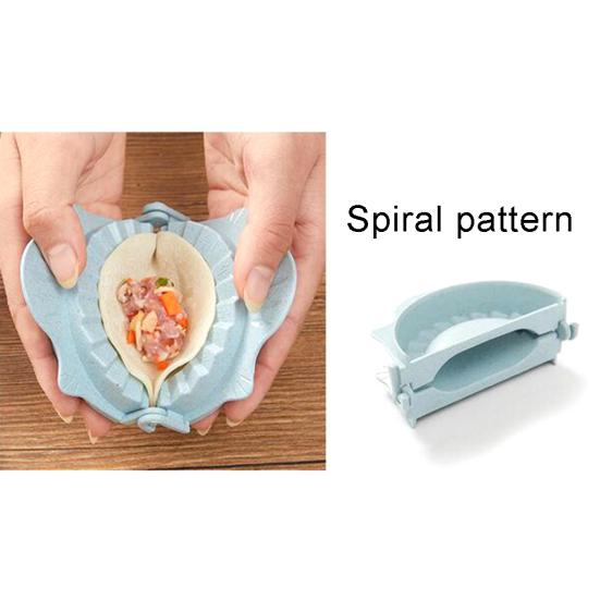 Форма для изготовления пельменей из пшеничной соломы с ложкой, кухонный инструмент для выпечки пирогов, теста «сделай сам»