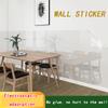 Transparent Wall Stickers Electrostatic Adsorption Waterproof Wall Furniture Protective Film Removable Scratch-resistant Sticker