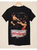 Blood Fight Movie Poster Tshirt Unisex Tshirt With Jean Claude Van Damme Logo Printed Casual Round Neck Short Sleeved Shirt